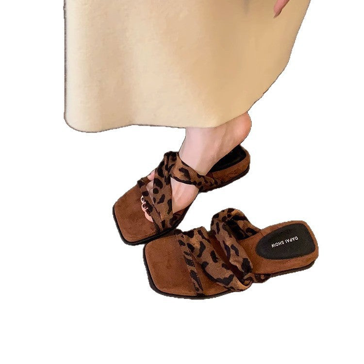 Dame Krydsbånd Slip-On Sandaler Stilla