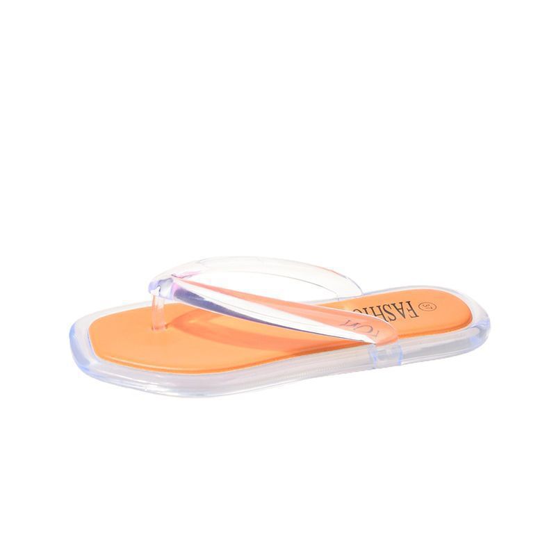 Dame Gennemsigtige Flip-Flops med ergonomisk fodbund og fleksibelt materiale Stilla