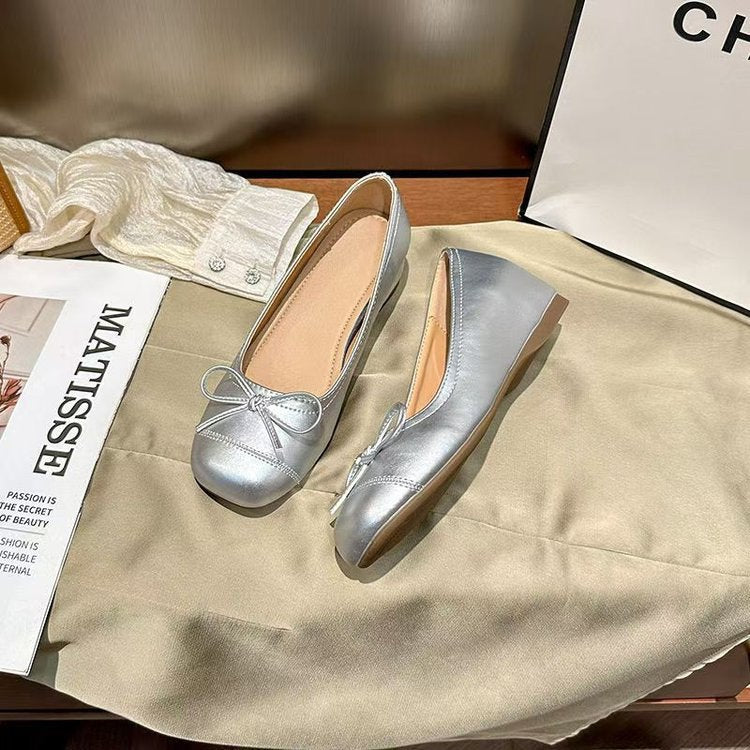 Dame Ballerinas med modeshøjdepunkts detaljer og høj kvalitets sål Stilla