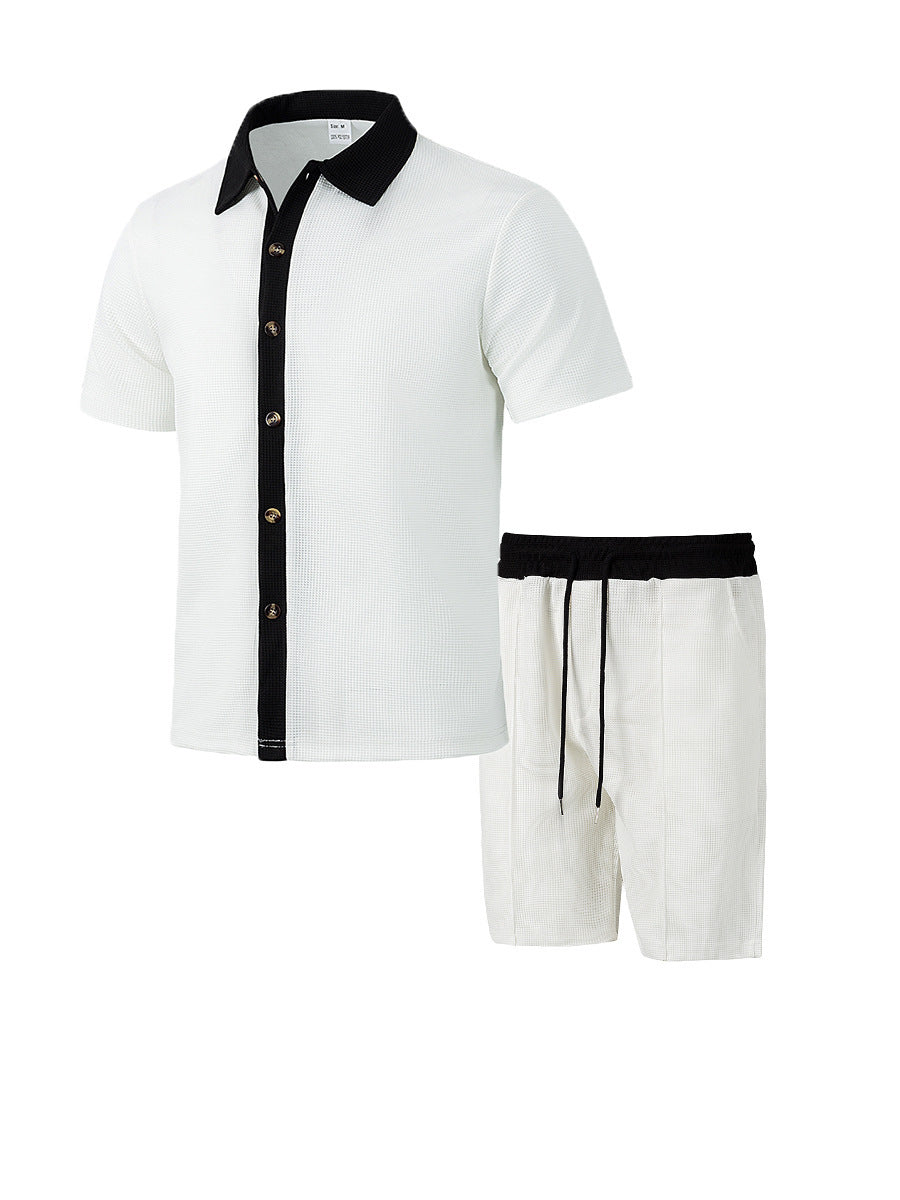 Herre afslappet overdel med shorts Stilla