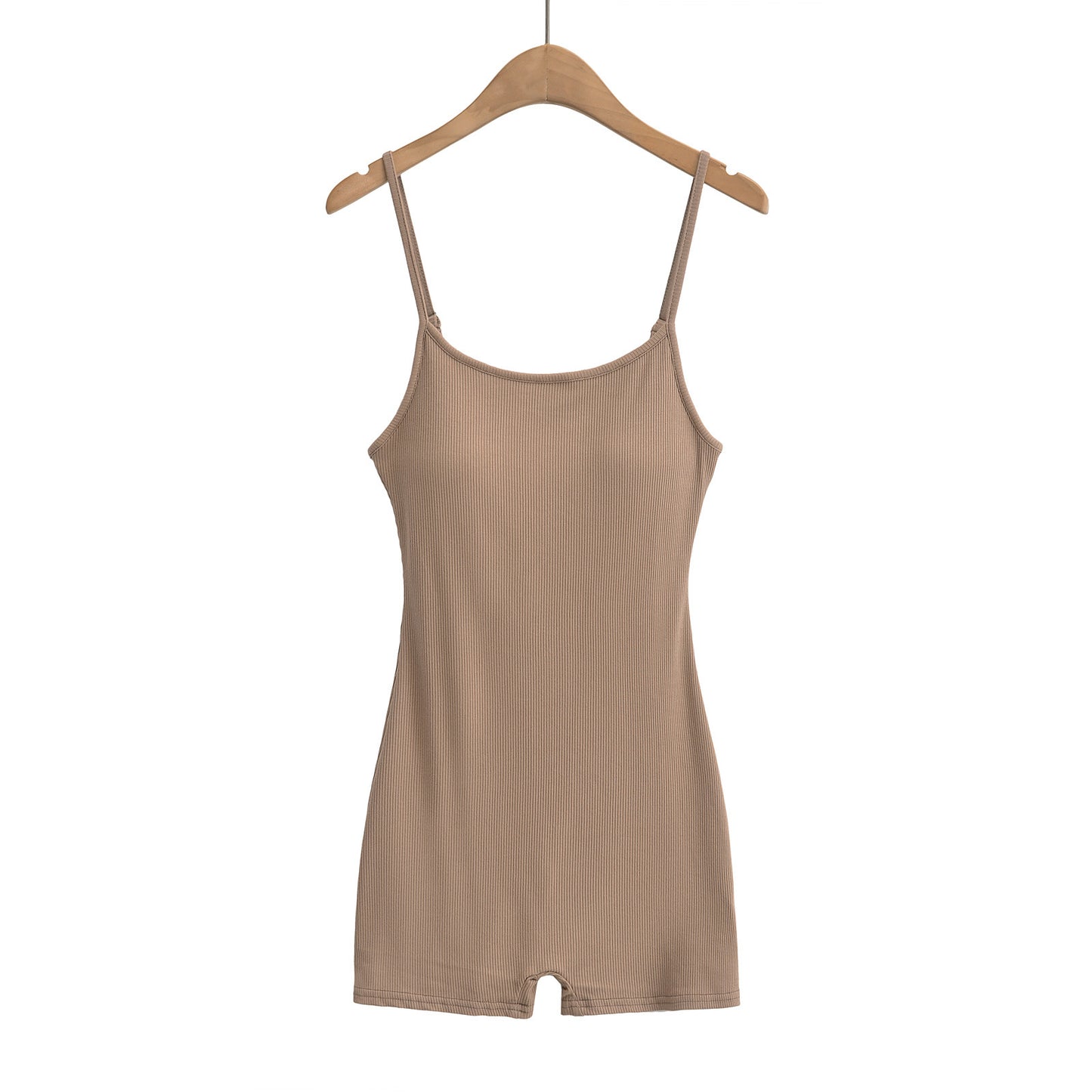 Dame ærmeløs jumpsuit med justerbare stropper og elastisk materiale Stilla