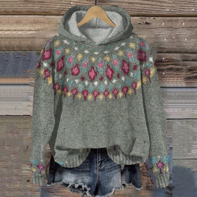 Stilla | Etnisk Retro Hoodie