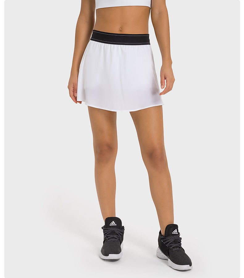 Stilla | Waist Kølende Tennis Skort Hurtigtørrende, Åndbar & Indbyggede Shorts