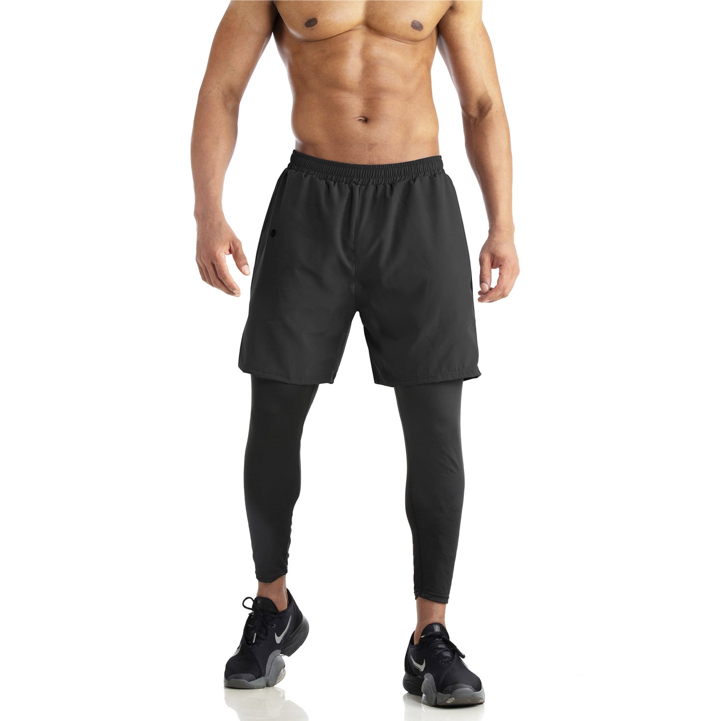 Herrer Sportive Kompressionsleggings Stilla