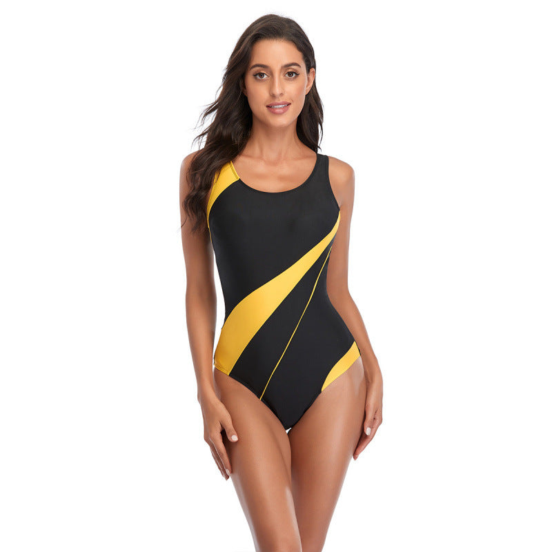 Dame sporty badedragter med moderne farveaccentuer Stilla