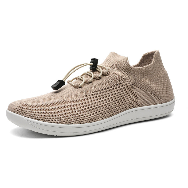 Herrer Åndbare Slip-On Sneakers med Elastisk Lukning Stilla