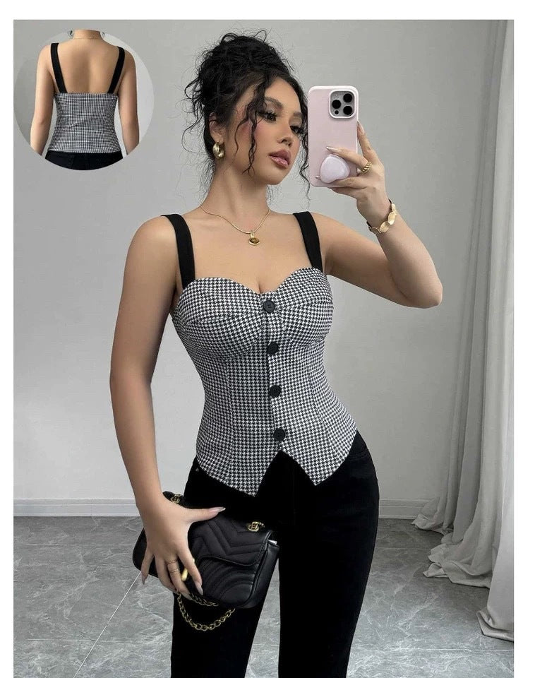 Dame fritid bred ben jumpsuit Stilla