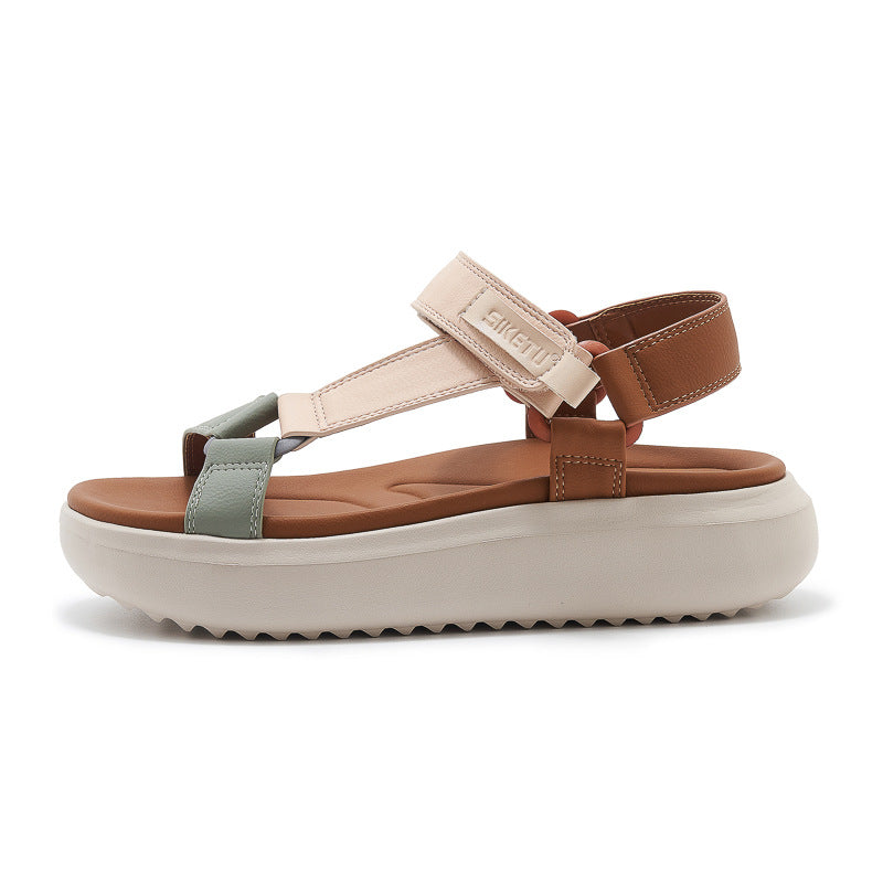 Dame mode sandaler med justerbare remme og dæmpende sål Stilla