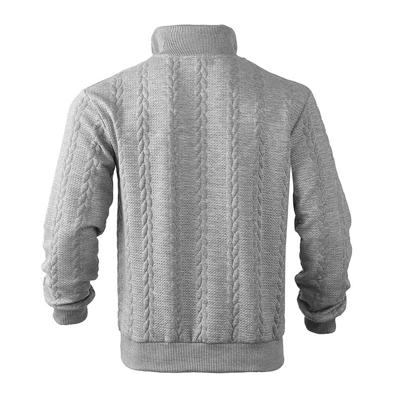 Stilla | Pullover med Kvart Lynlås Stilfuld Komfort til Enhver Lejlighed