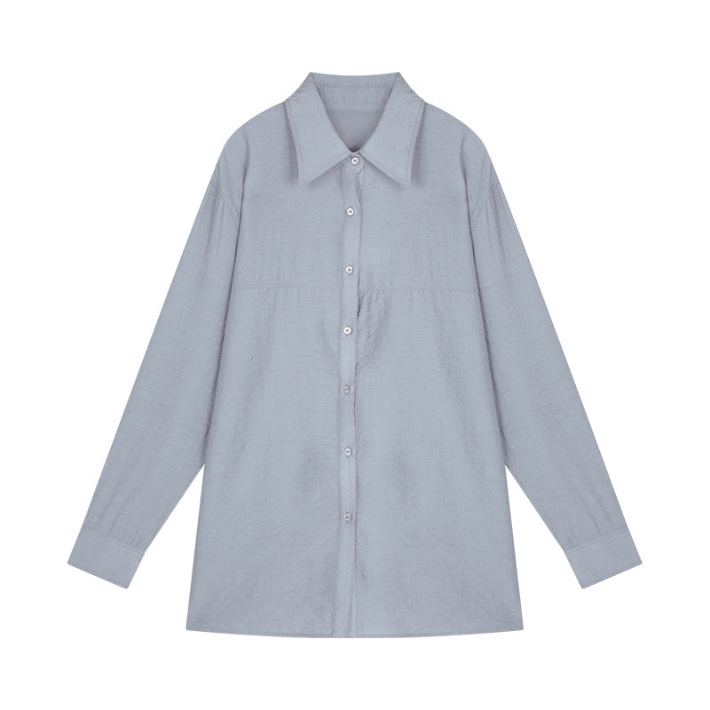 Dame afslappet bluse med moderne snit og løs pasform Stilla