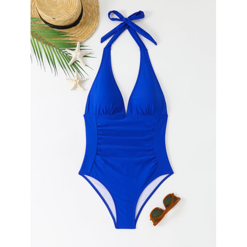Dame elegant badedragt med raffineret knude og figurformende snit Stilla