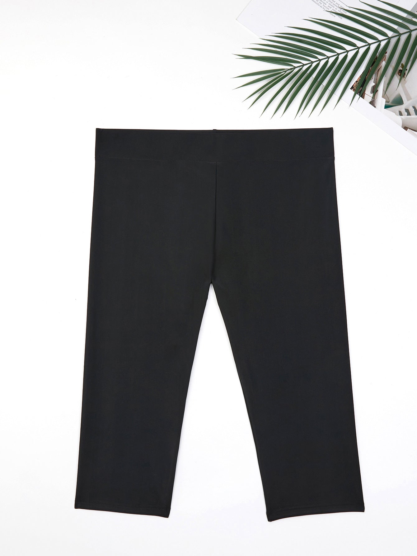 Dame Sporty 3/4-Leggings med høj talje og figurformende snit Stilla