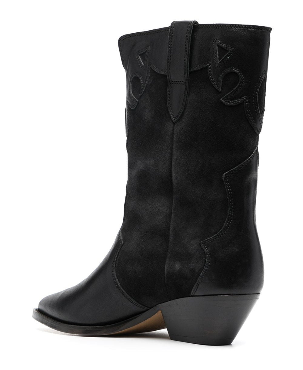 Femme Spidstue Western-stil Støvletter Stilla