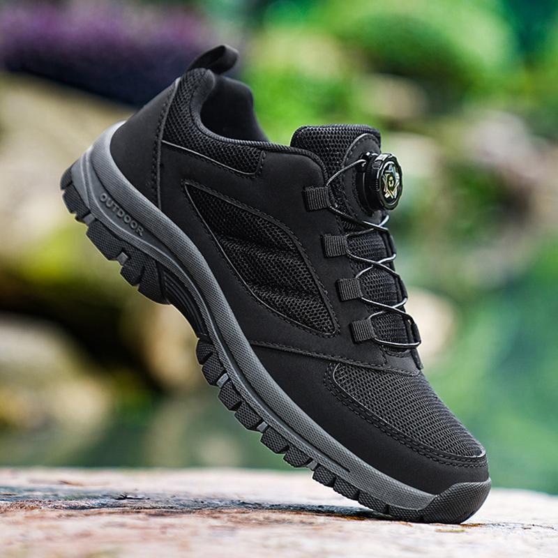 Herre Outdoor Trail Sneakers med Quick-Lacing-System Stilla