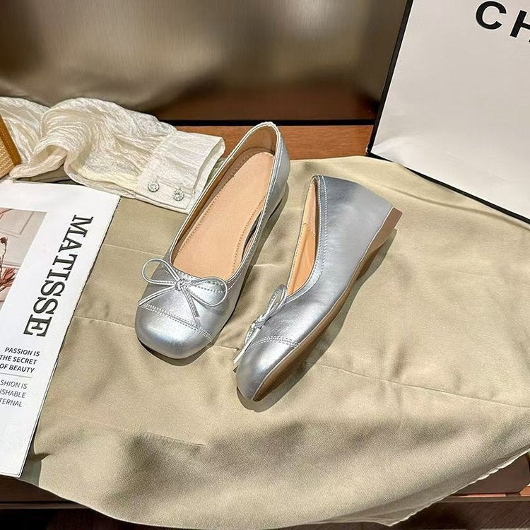 Dame Ballerinas med modeshøjdepunkts detaljer og høj kvalitets sål Stilla
