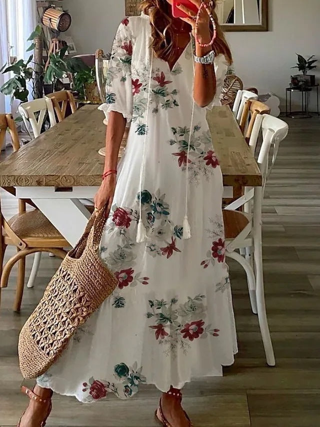 Stilla | Elegant Lang Sommerkjole