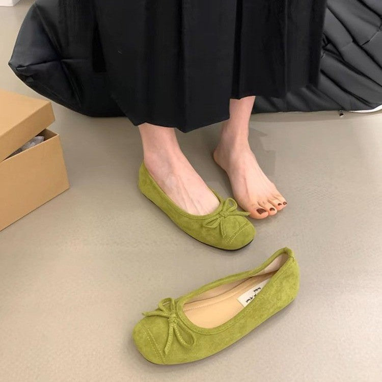 Dame Wildschindsko Bue Detalje Ballet Flats Stilla