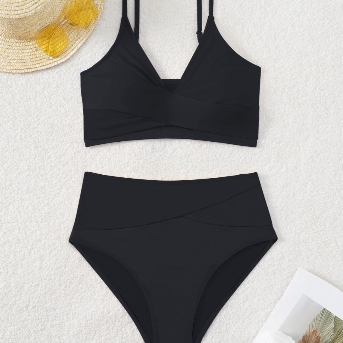 Dame højarmeret bikini med elegant indviklingsdesign Stilla