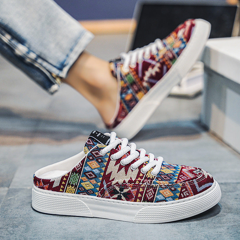 Femme Fritid Tryk Slip-On Sportssko Stilla