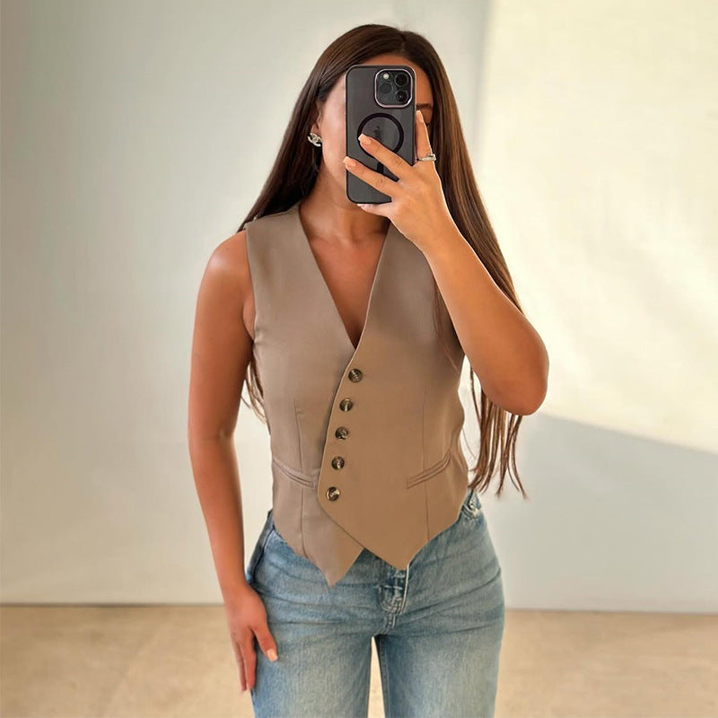 Dame skræddersyet vest Stilla
