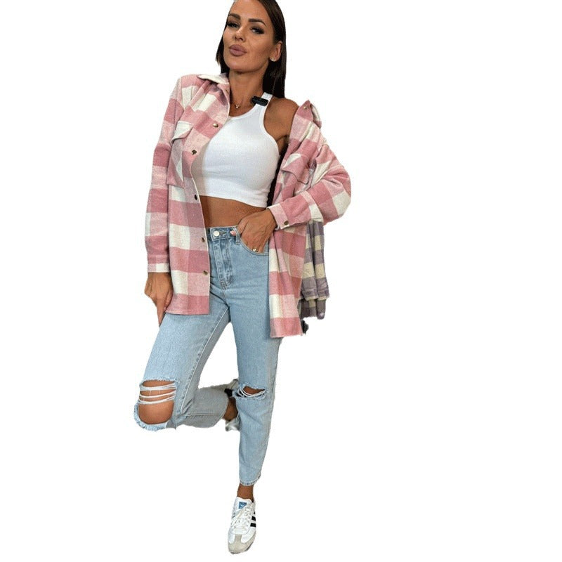 Dame afslappet overtrækjakke Stilla