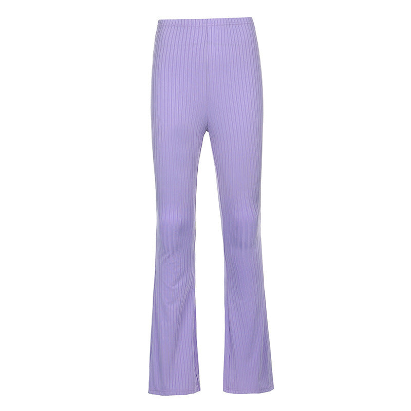 Dame Plisseret Høj Talje Leggings Stilla