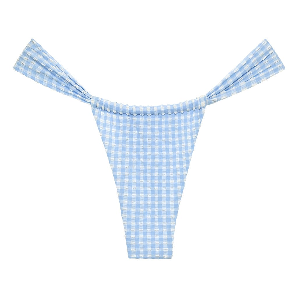 Stilla | Peri Micro Gingham Sandra Bikini Bund
