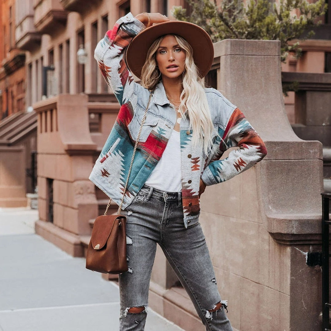 Stilla | Vintage Stil Jeansjakke Til Kvinder