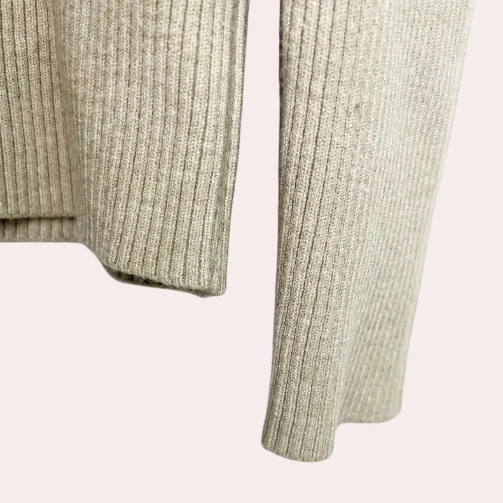 Stilla | Luksuriøs Ribbet Sweater Til Kvinder