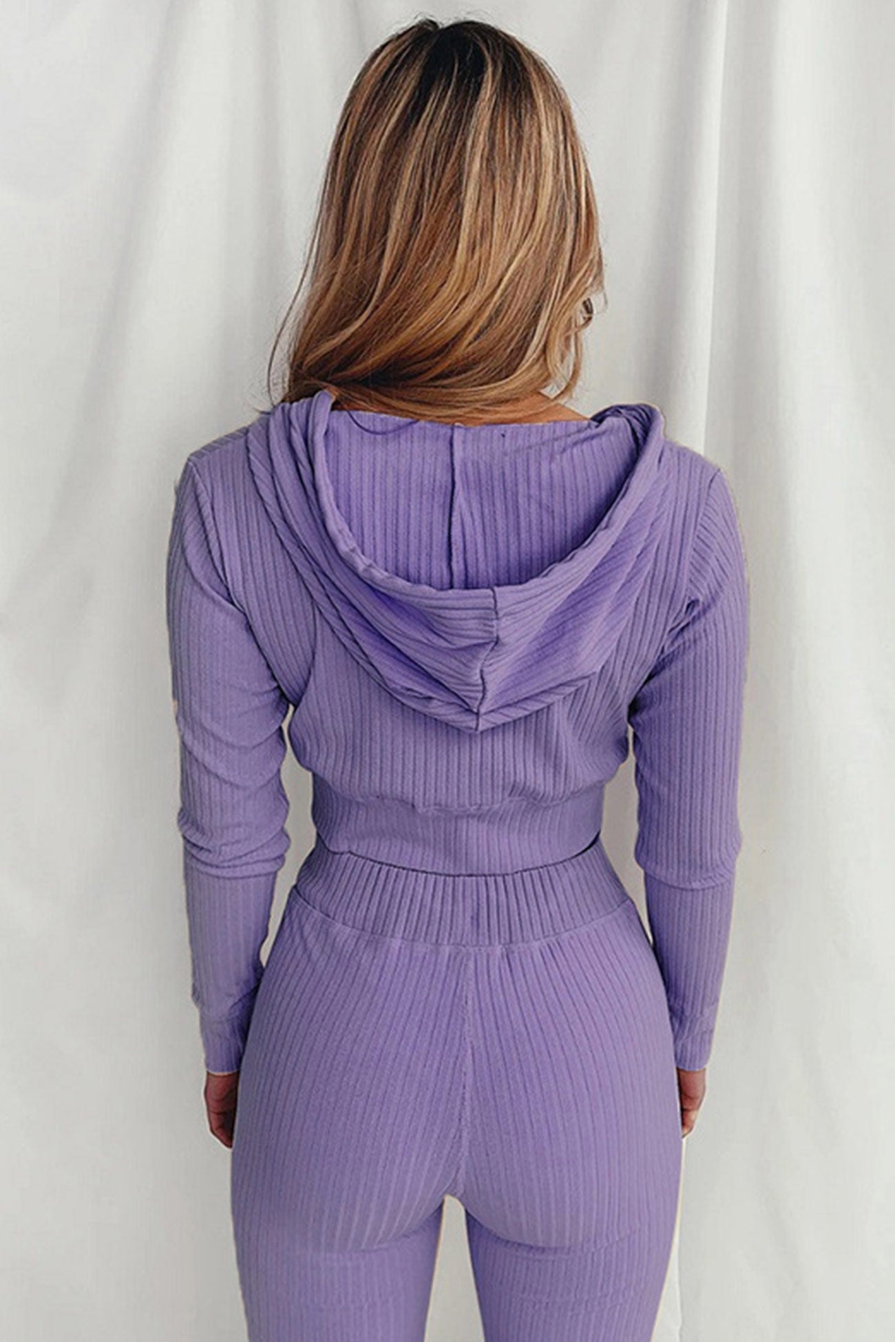 Stilla | Lange Jumpsuits Med Hættepullover Af Ribstrik