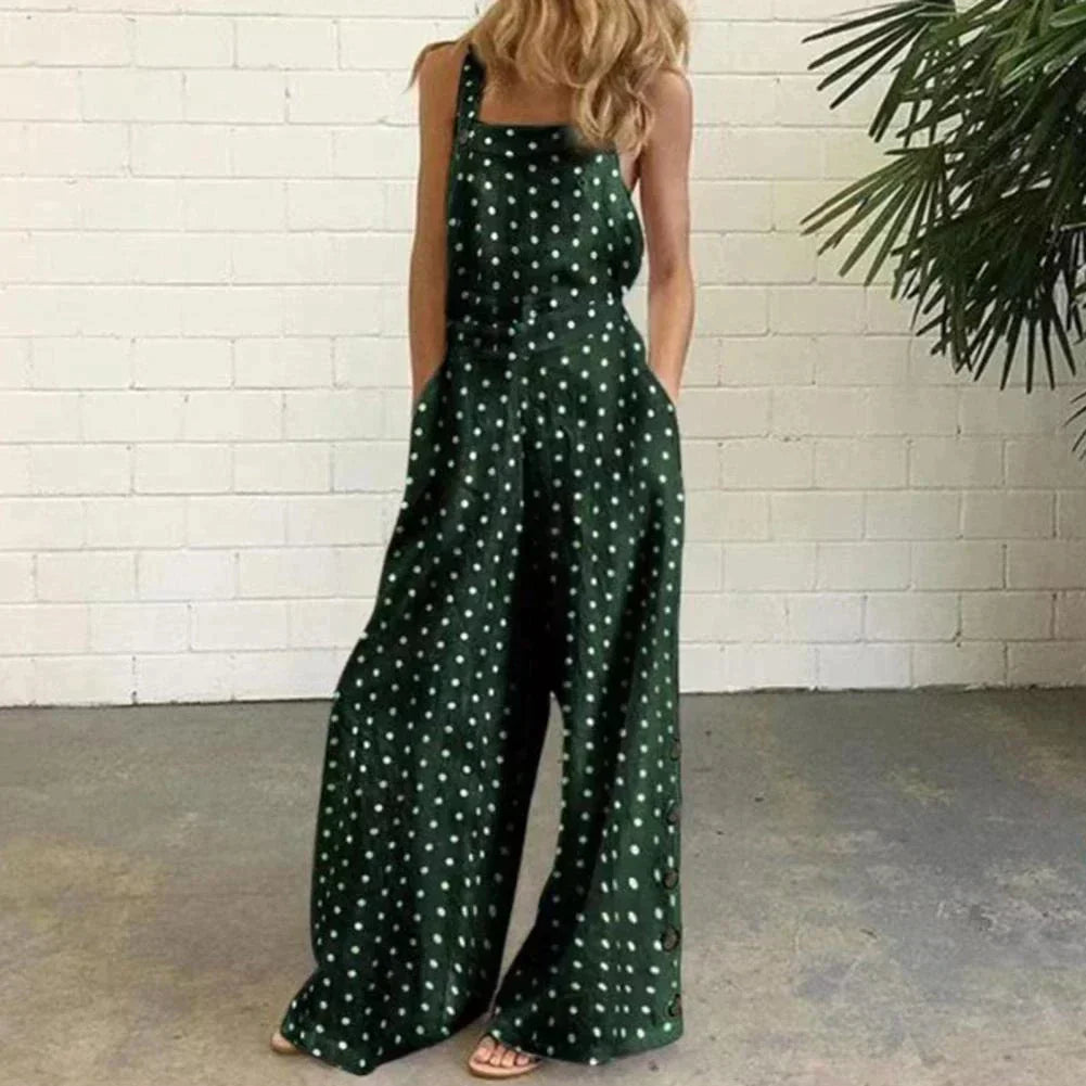Stilla | Dots tryk jumpsuits
