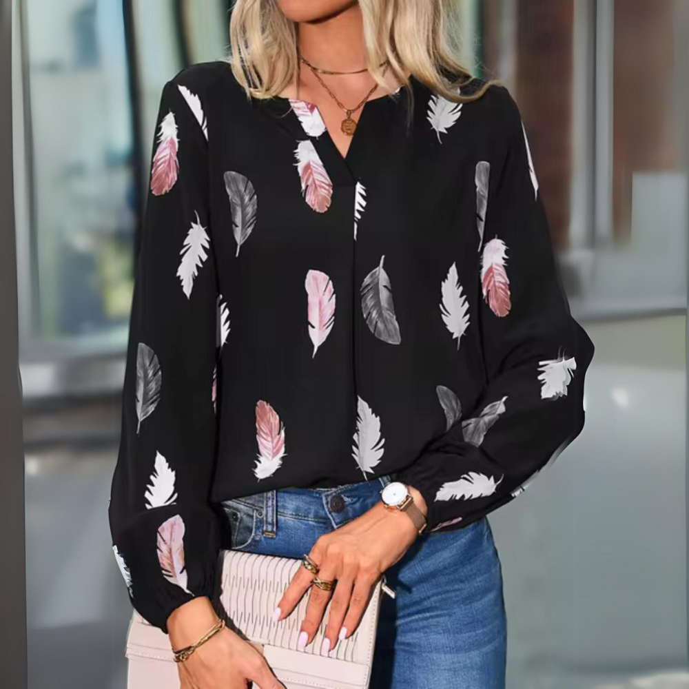 Stilla | Elegante Bluser Af Chiffon