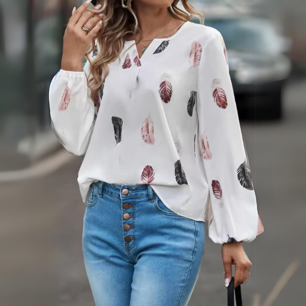Stilla | Elegante Bluser Af Chiffon