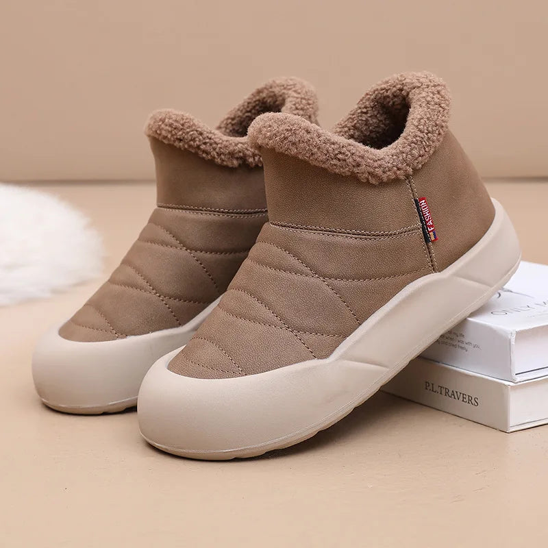 Stilla | Vatterede Eco-Suede Vinterstøvler