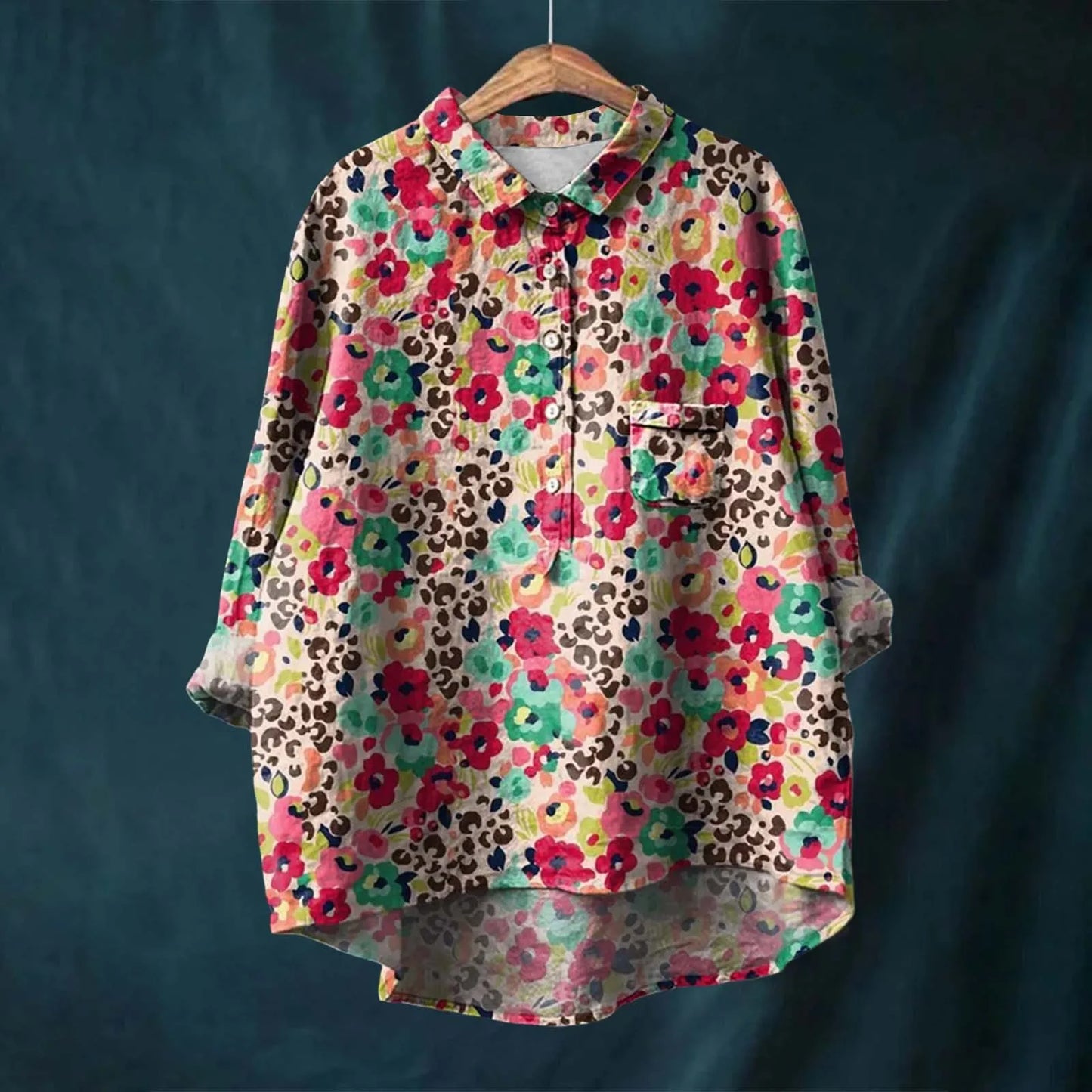 Stilla | Delikat Blumen Bluse