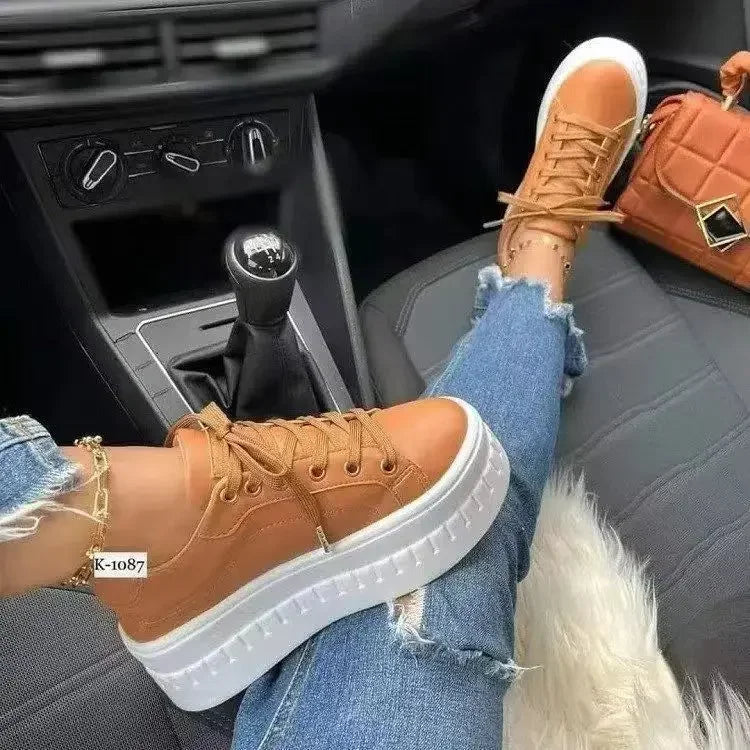 Stilla | Kvinders Casual Chunky Platform Sneakers