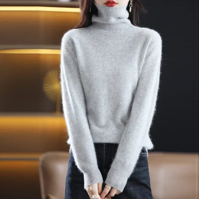 Stilla | Cashmere Turtleneck Sweater Komfort i Hverdagen