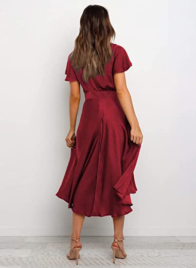 Stilla | Melany Deluxe Satin Kjole