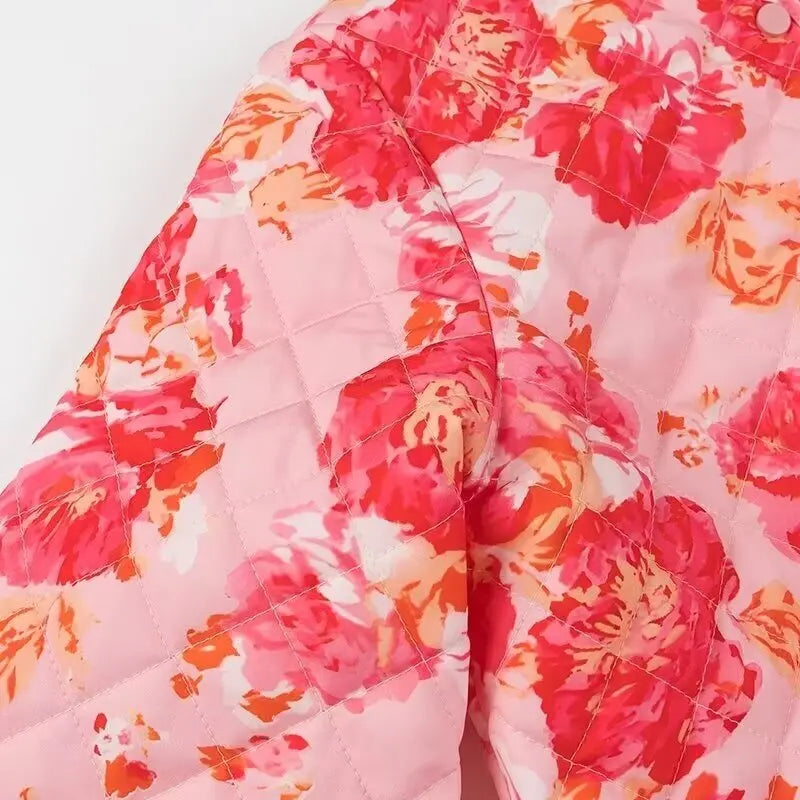 Stilla | Jakke Med Lyserøde Blomster Taylee