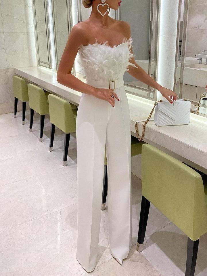 Stilla | Elegant Lang Jumpsuit Forførende Fest Mode