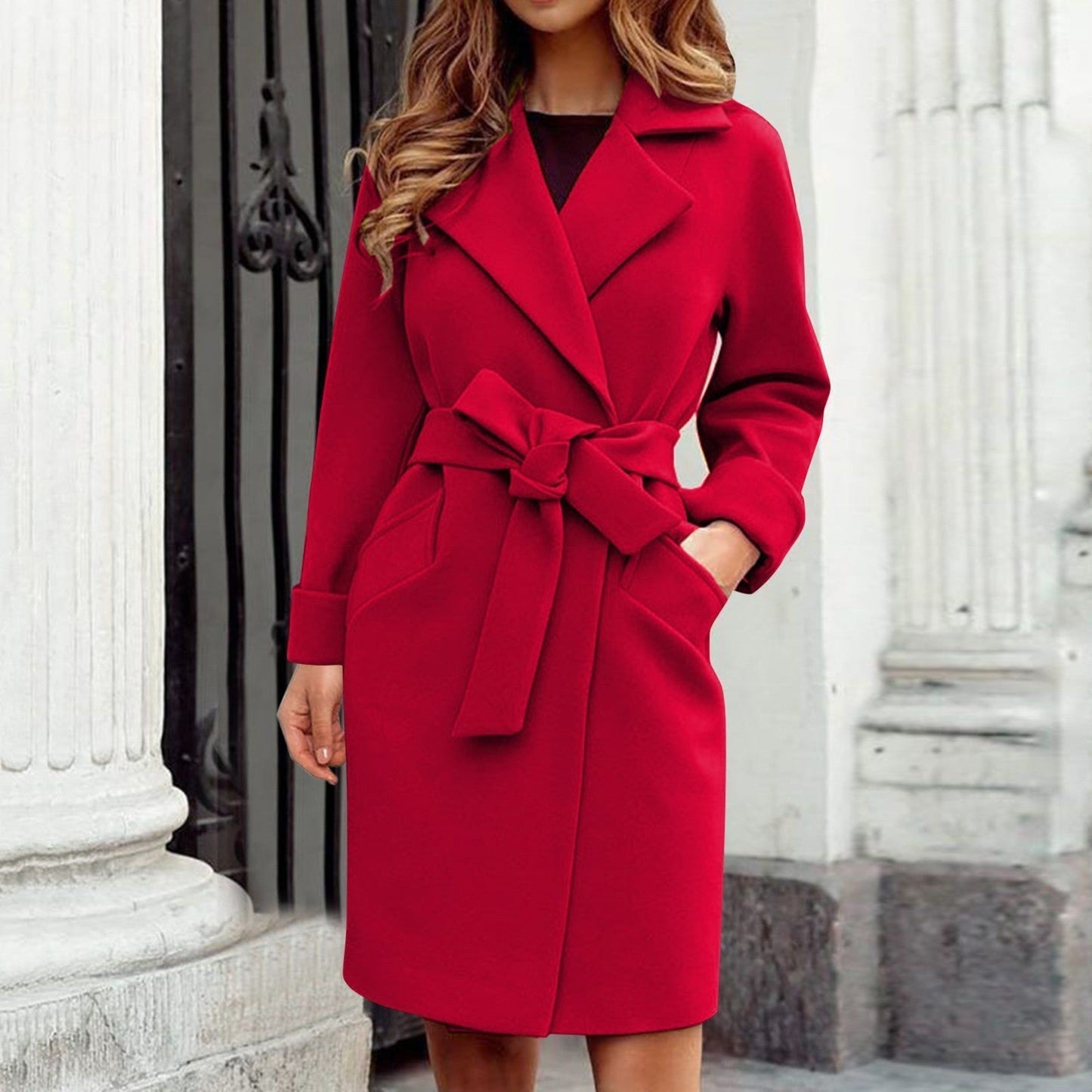 Stilla | Elegant Vinter Trenchcoat Ariya