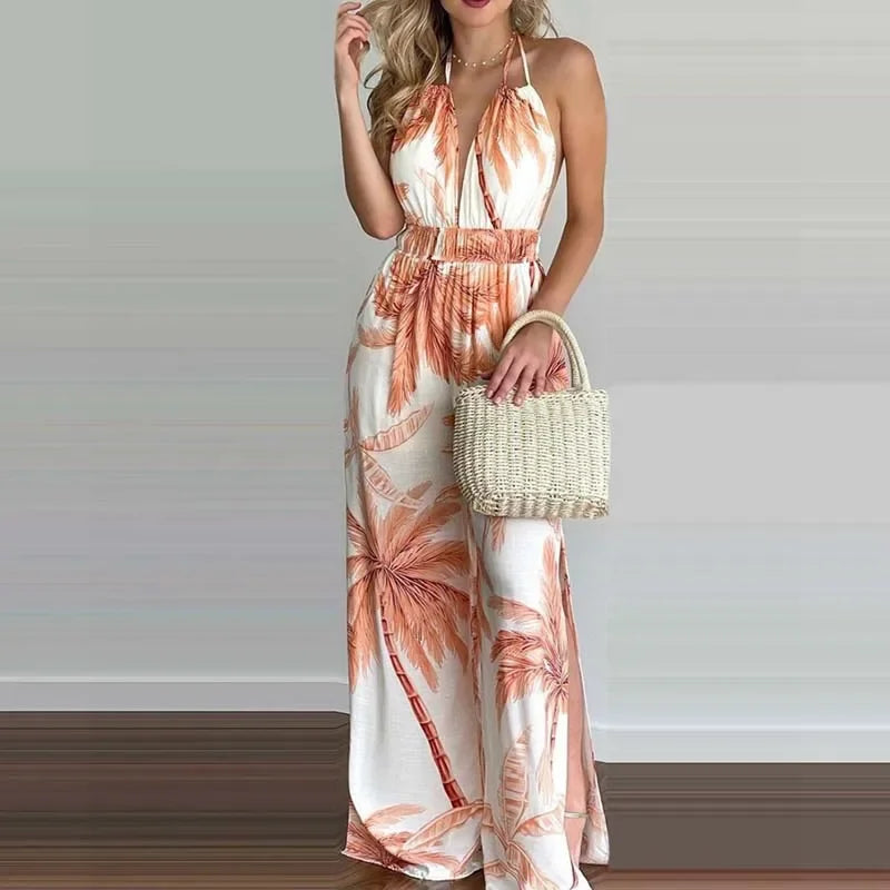 Stilla | Rygløs, Tætsiddende Jumpsuit