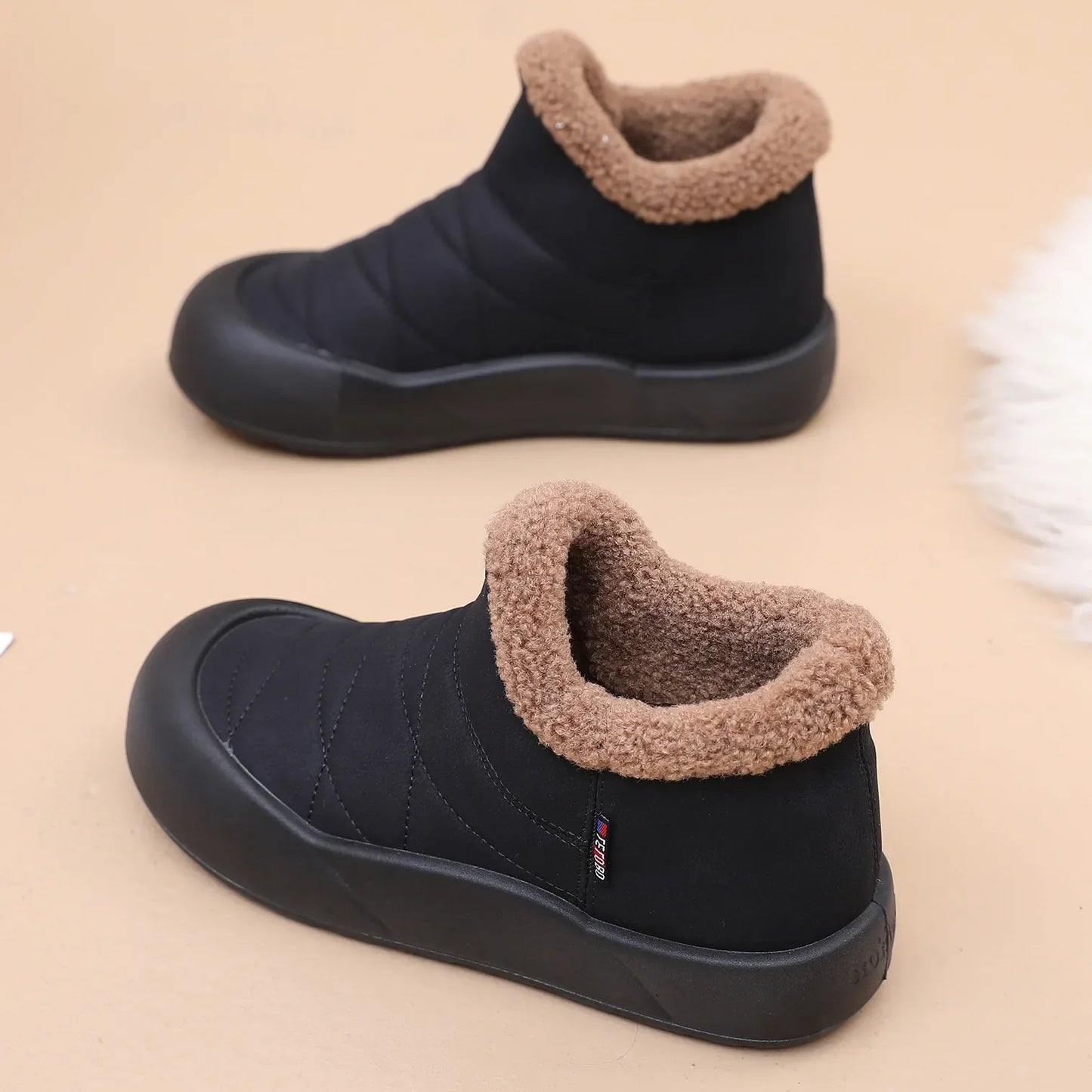 Stilla | Vatterede Eco-Suede Vinterstøvler