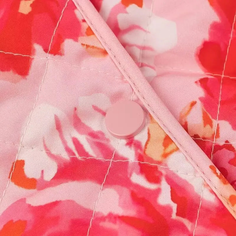 Stilla | Jakke Med Lyserøde Blomster Taylee