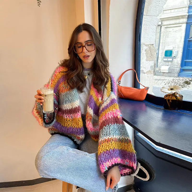 Stilla | Playful Lively Cardigan til Kvinder