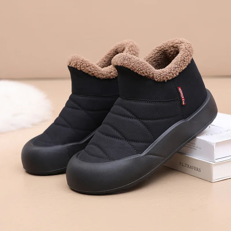 Stilla | Vatterede Eco-Suede Vinterstøvler
