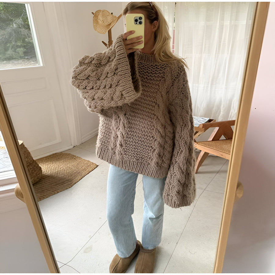 Stilla | Oversize Strik Pullover