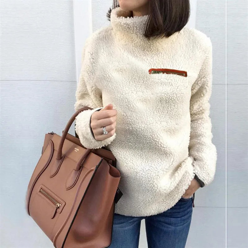 Stilla | Rullekrave sweater til damer fra Ute