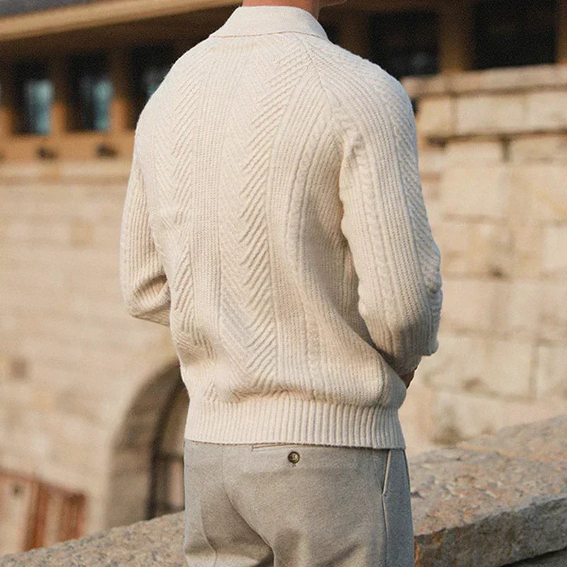 Stilla | Klassisk Polo Sweater Af Snoddede Maskesty