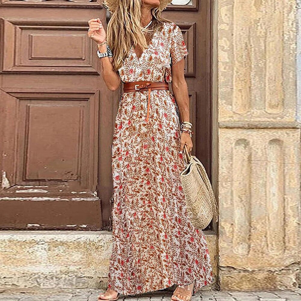 Stilla | Lange Boho Kjole Kvinde Carol